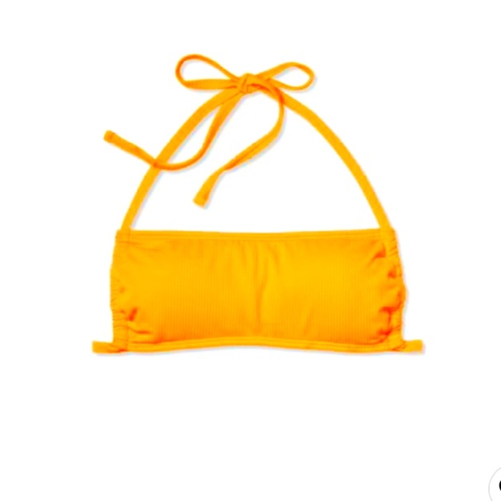 Orange Bikini Top_Never worn_Fits any size